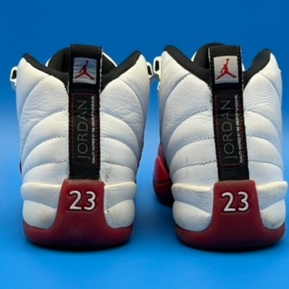 Jordan 12 Retro Cherry 153265-116 4Y 5.5W - Picture 6 of 12
